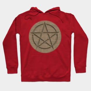 Pentagram on Wall Hoodie